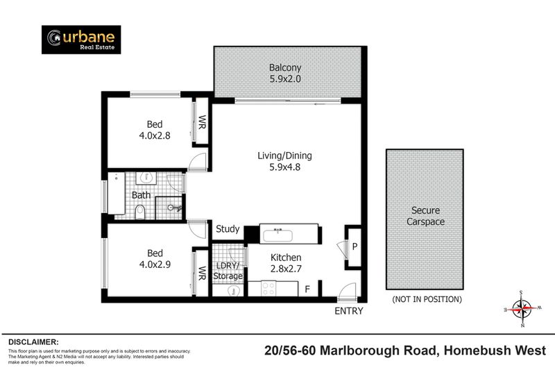 20 / 56 Marlborough Road, Homebush West
