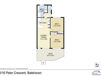 6 / 16-18 PETER CRESCENT, Batehaven