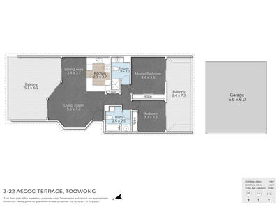 3 / 22 Ascog Terrace, Toowong