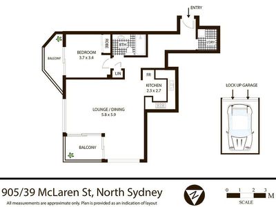 905 / 39 McLaren Street, North Sydney