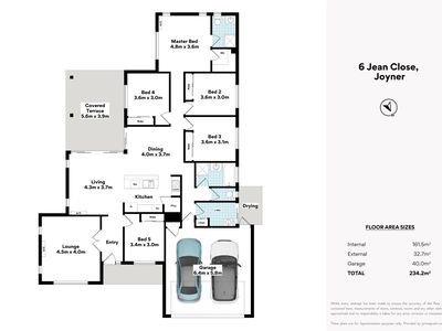 6 Jean Close, Joyner