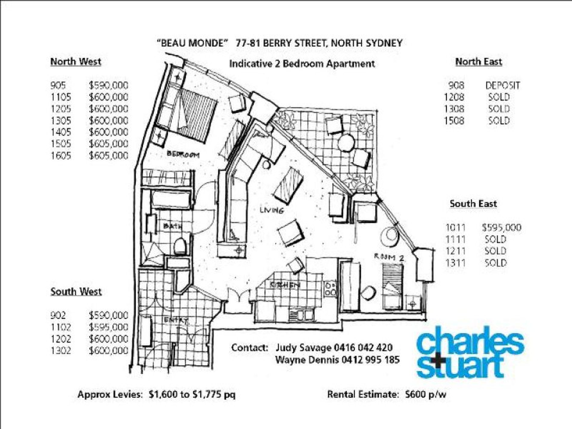 908 / 77-81 Berry Street, North Sydney