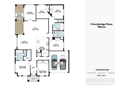 1 Carrybridge Close, Warner