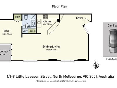 1 / 1-9 Little Leveson Street, North Melbourne