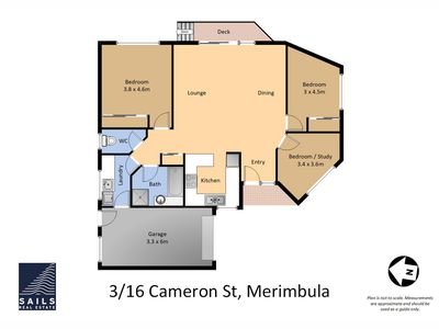 3 / 16 Cameron Street, Merimbula