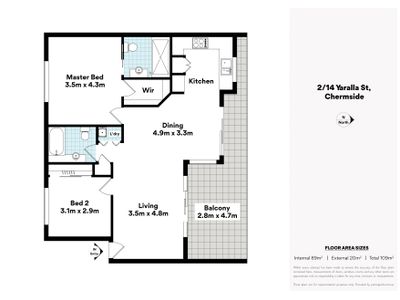 2 / 14 Yaralla Street, Chermside