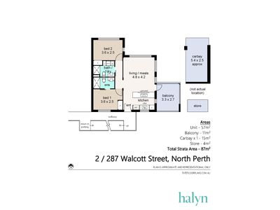 2 / 287 Walcott Street, North Perth