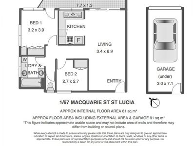 1 / 67 Macquarie Street, St Lucia