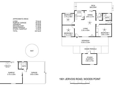 1901 Jervois Road, Woods Point
