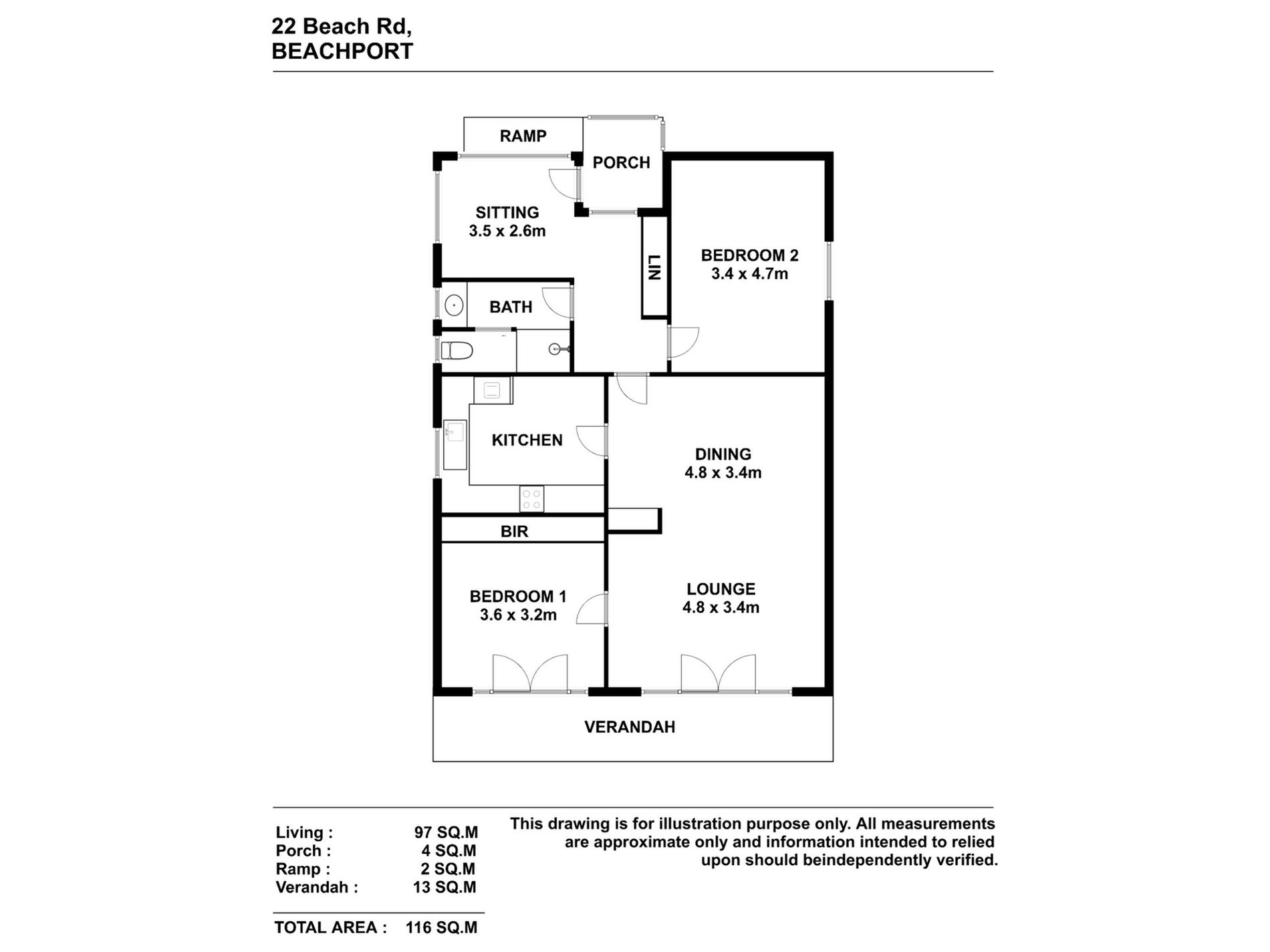 22 Beach Road, Beachport