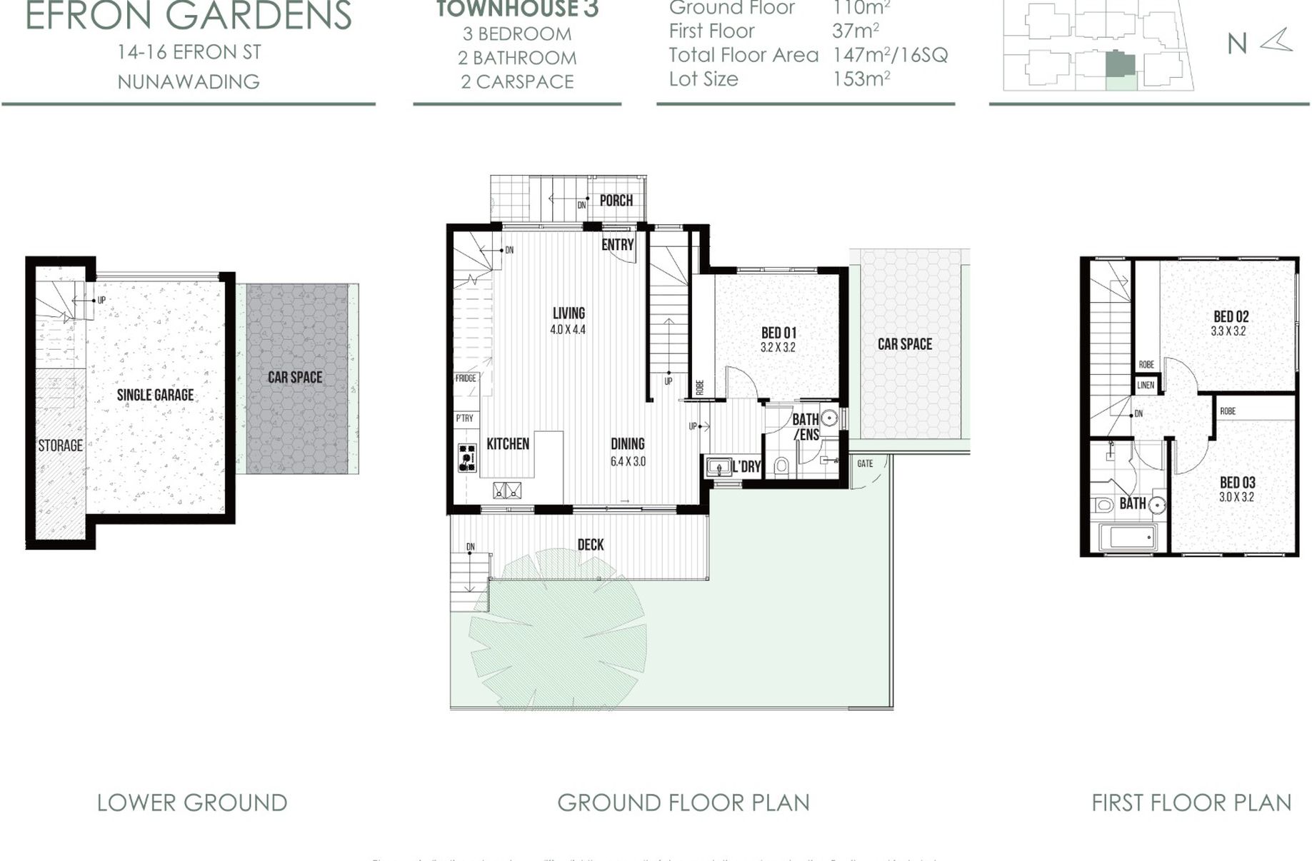 3BED / 16 Efron Street, Nunawading