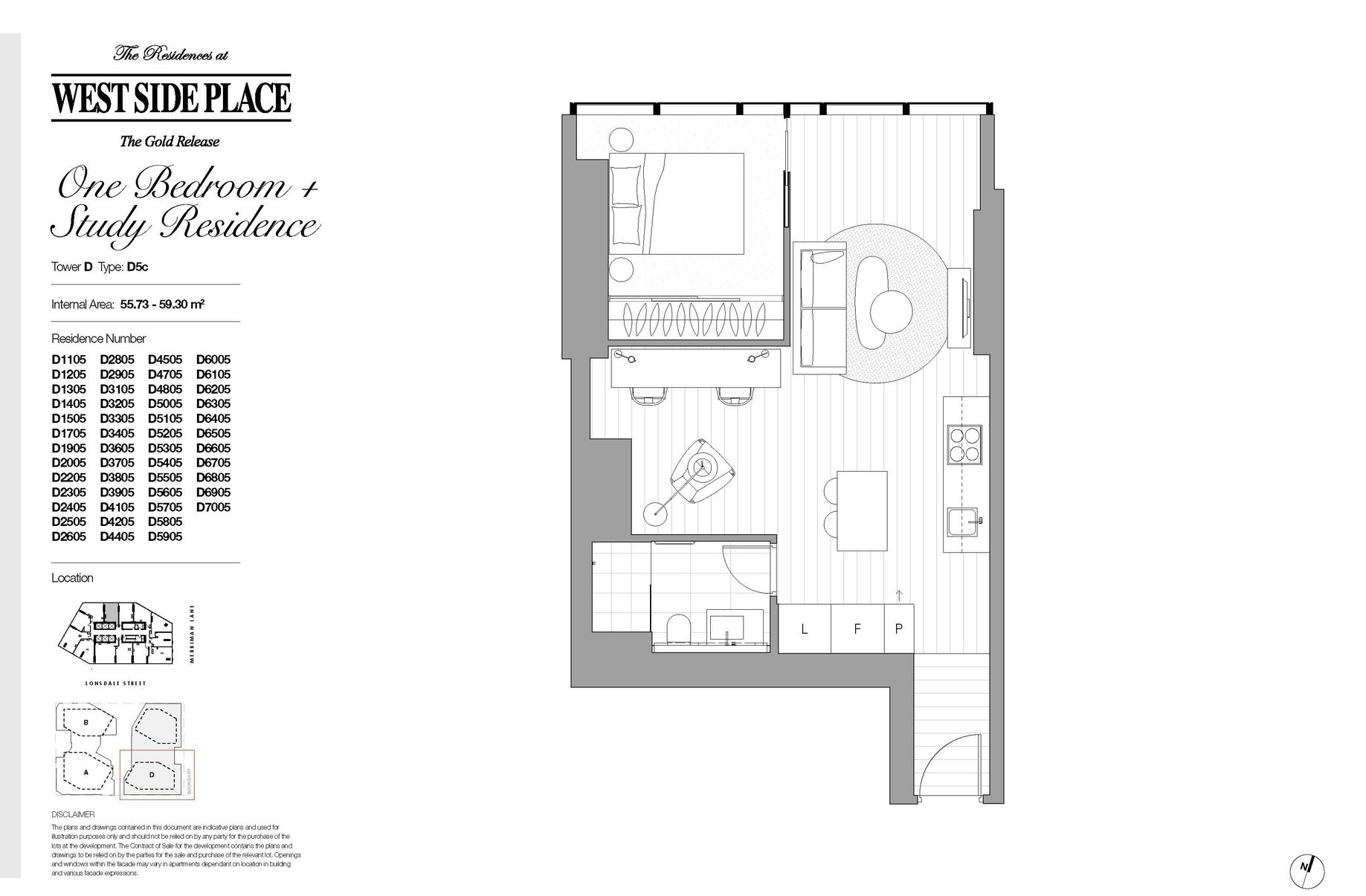 5505D / 648 Lonsdale Street, Melbourne