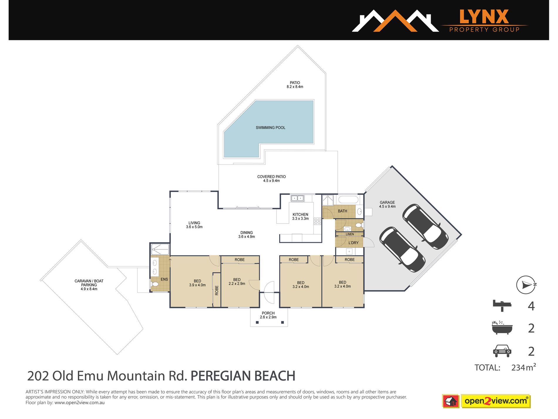 202 OLD EMU MOUNTAIN ROAD, Peregian Beach