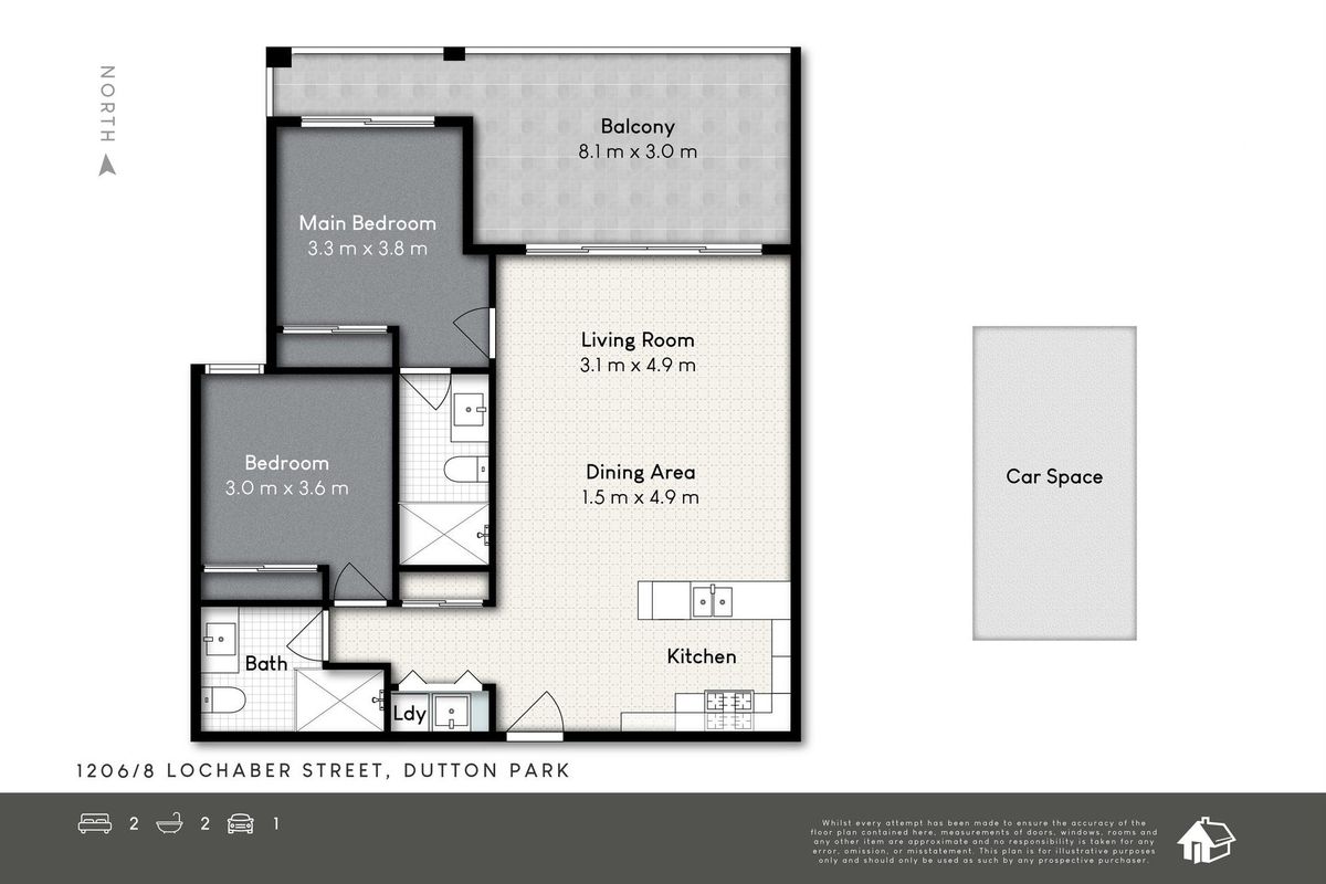 1206 / 8 Lochaber Street, Dutton Park