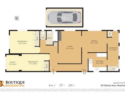 1 / 10 Mistral Avenue, Mosman