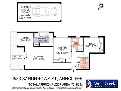 3 / 33 Burrows Street, Arncliffe
