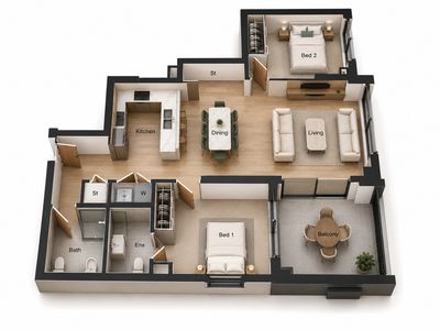 2Bed / 28 Mindarie St, Lane Cove North