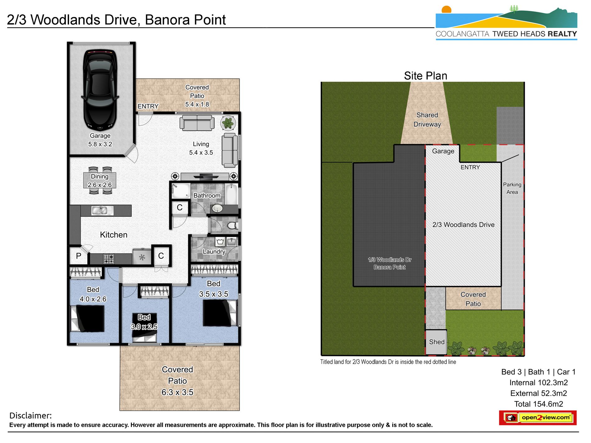 2 / 3 Woodlands Drive, Banora Point