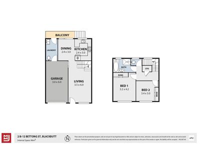 2 / 8 - 12 Bettong Street, Blackbutt