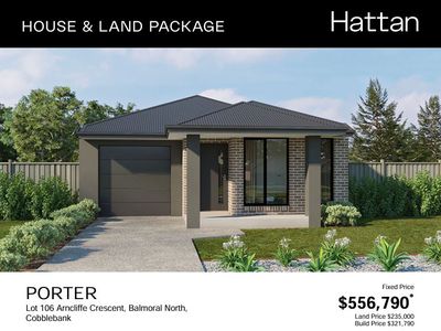 Lot 106  Arncliffe Crescent,  Balmoral North, Cobblebank
