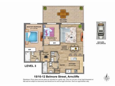 15 / 10 Belmore Street, Arncliffe