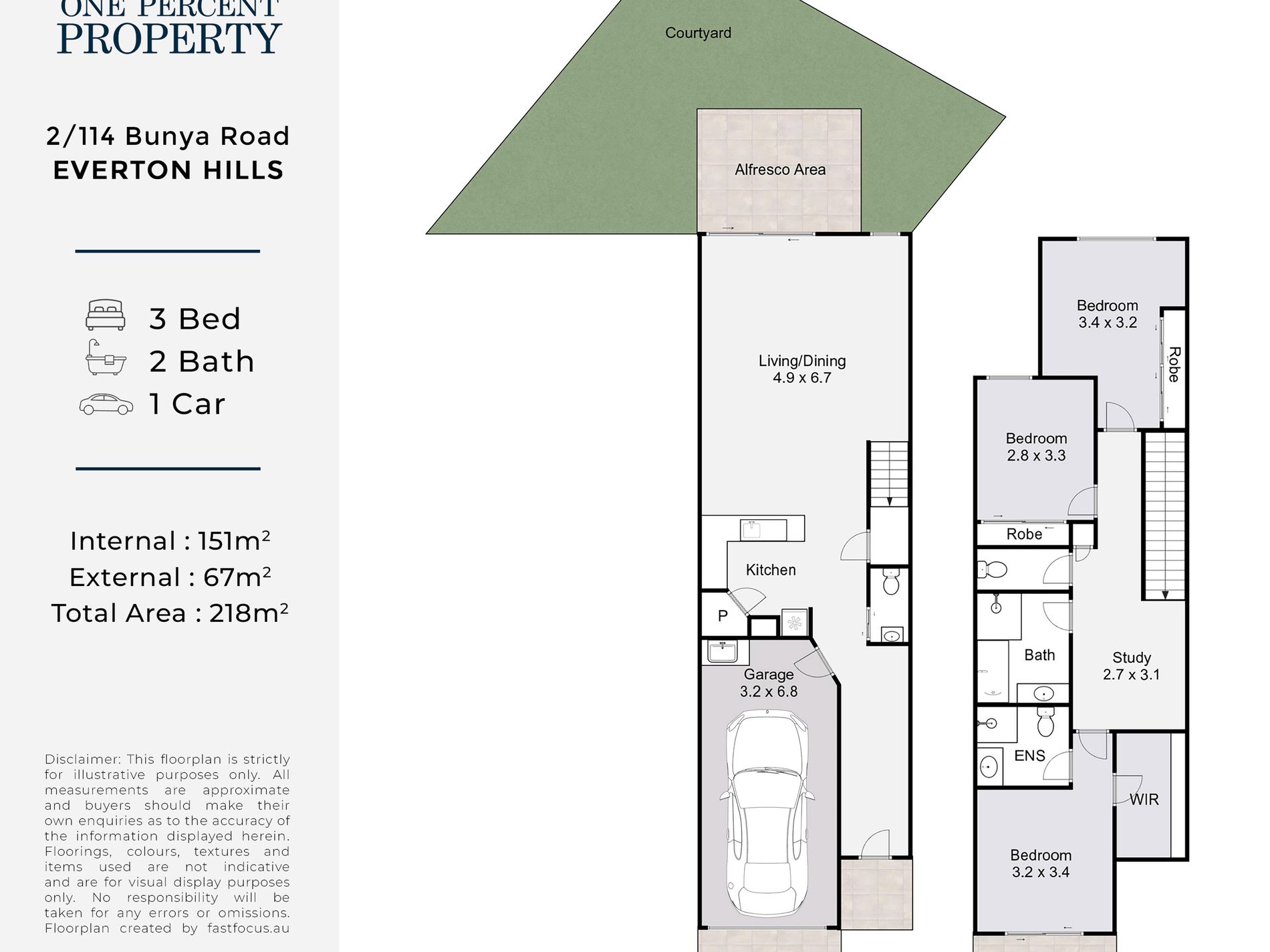 2 / 114 Bunya Road, Everton Hills