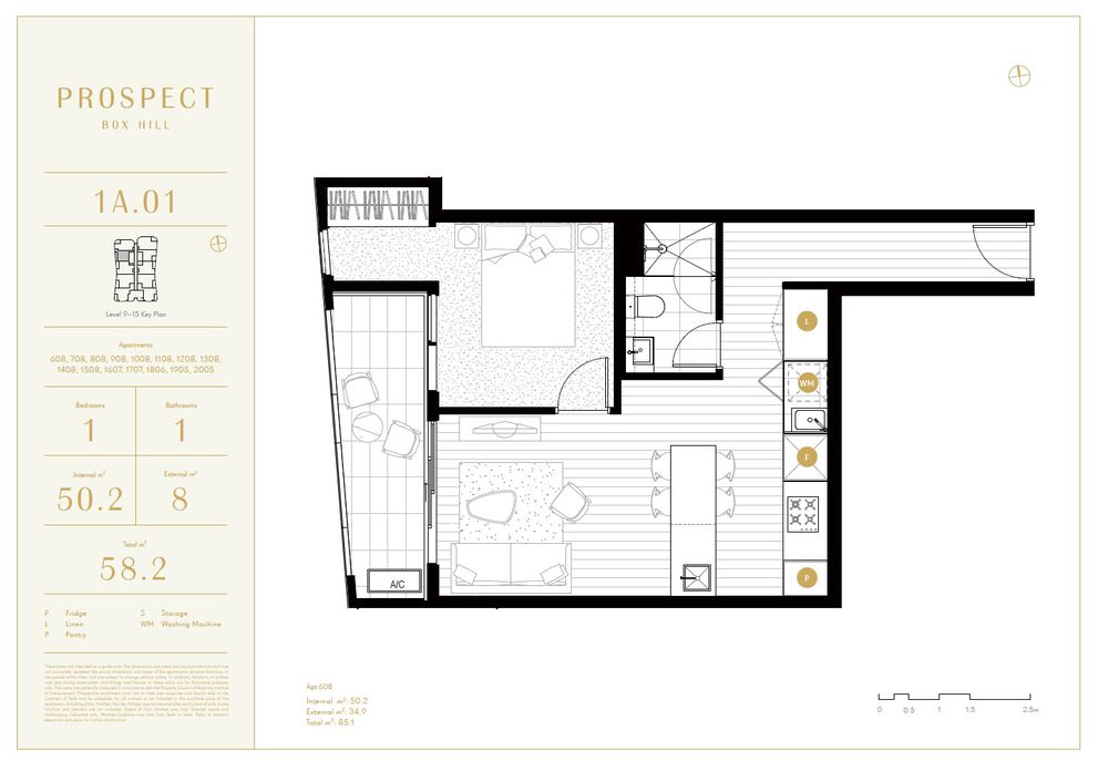 1707 / 9 Prospect St, Box Hill