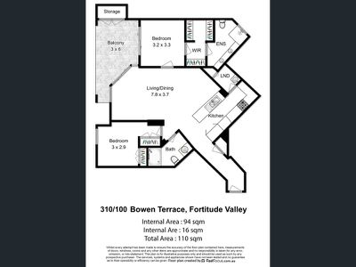 310 / 100 Bowen Terrace, Fortitude Valley