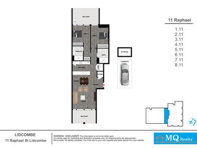 811 / 11 RAPHAEL STREET, Lidcombe