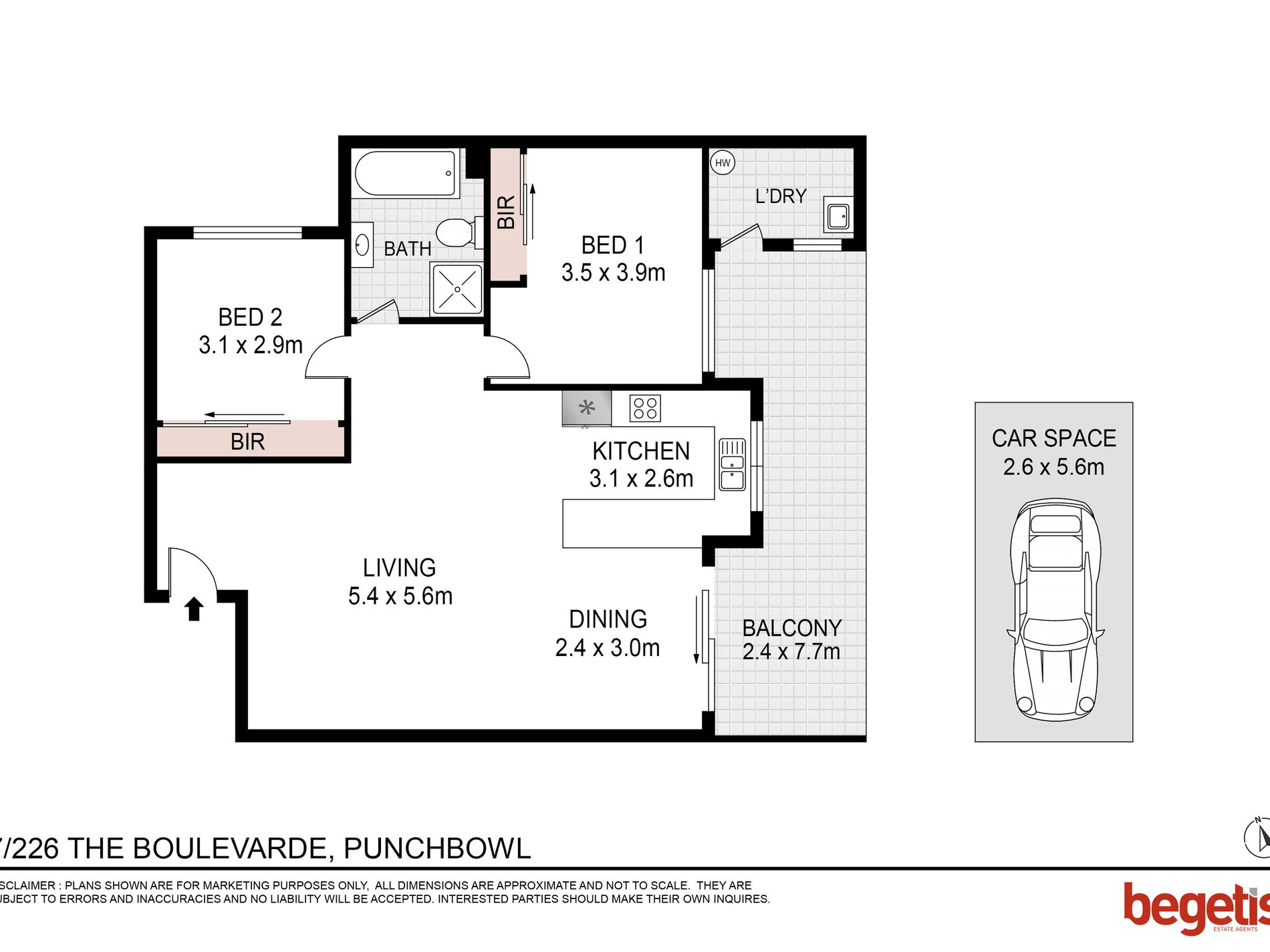 7 / 226 The Boulevarde, Punchbowl