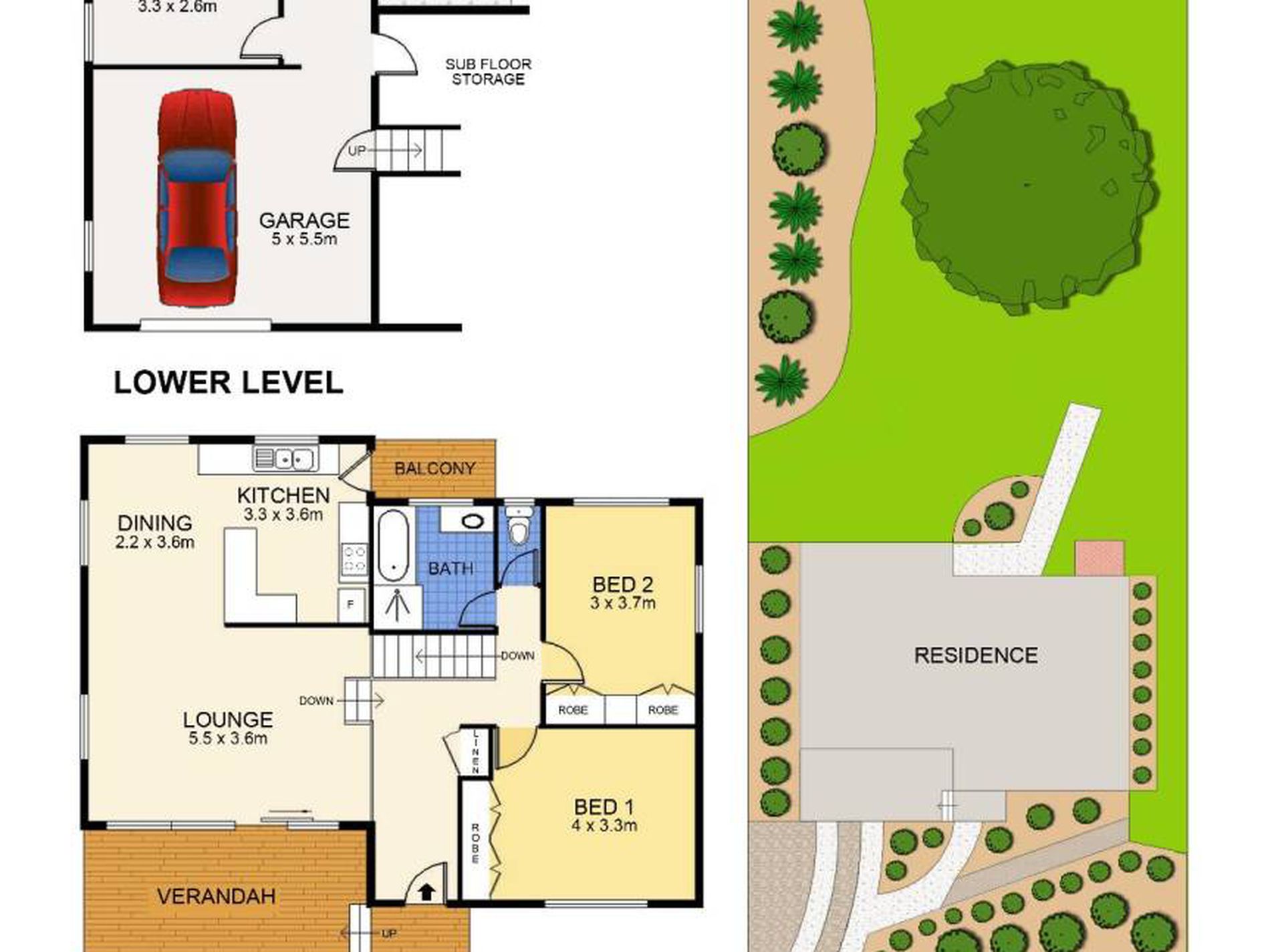 35 Arthur Street, Caloundra Floor Plan
