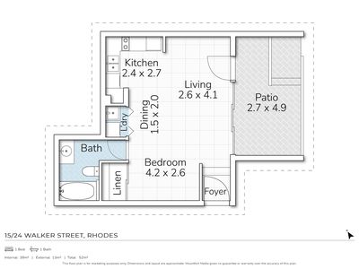 15 / 24 Walker Street, Rhodes