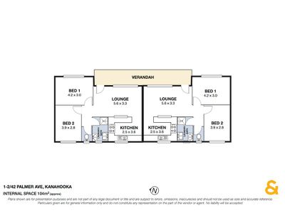 1-2 / 42 Palmer Avenue, Kanahooka