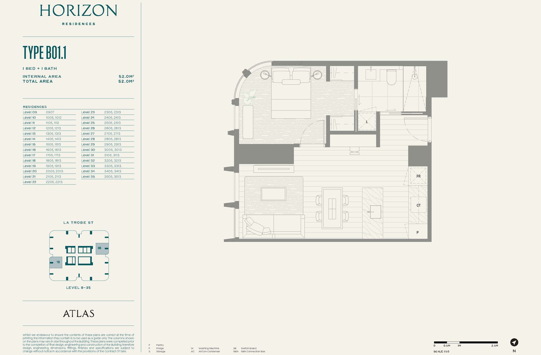 1BED / 383 La Trobe Street, Melbourne