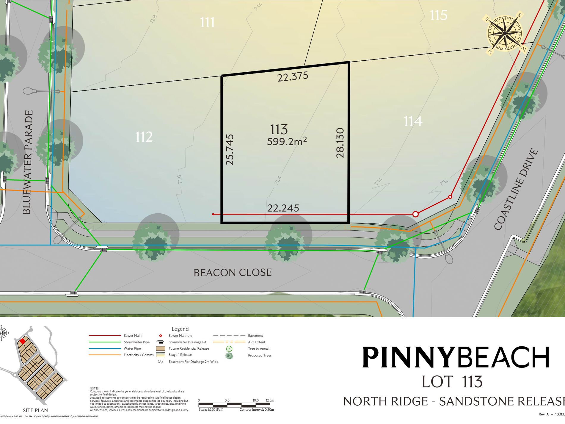 Lot 113, Beacon Close, Pinny Beach