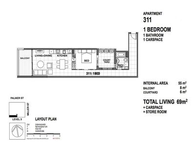 311 / 520 Cnr Miller Street & Palmer Street, Cammeray