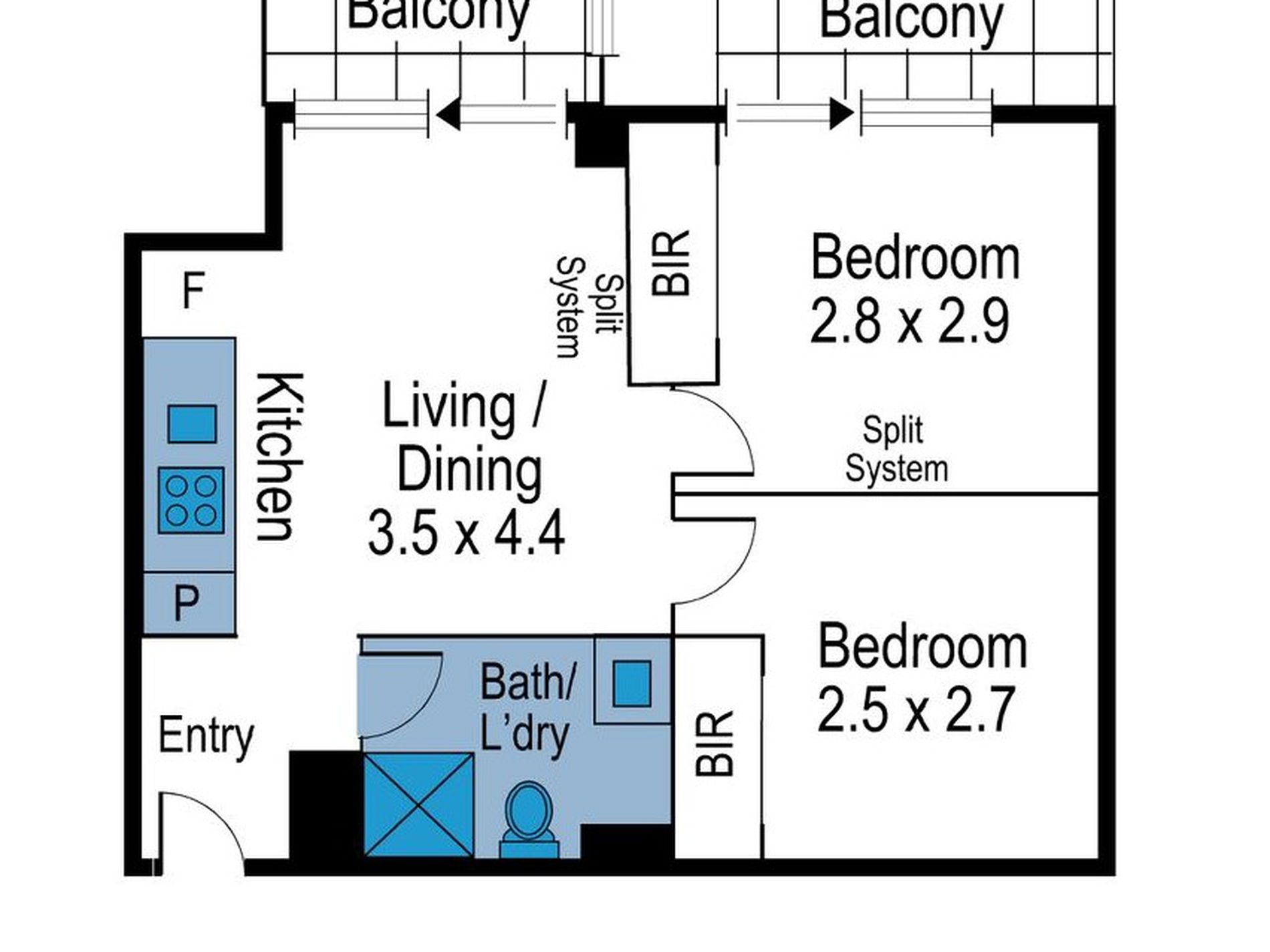 2408 / 5 Sutherland Street, Melbourne