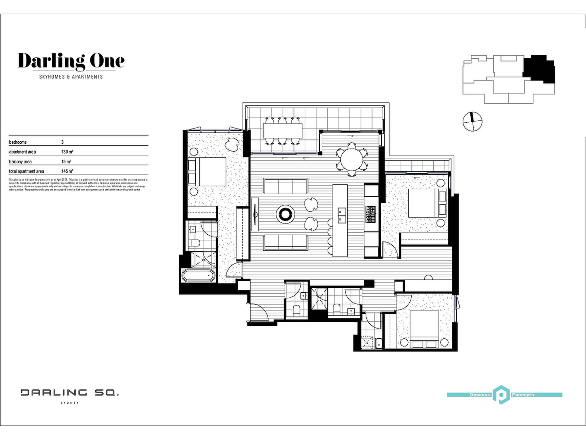 Level 39 / The Penthou Darling Drive, Sydney