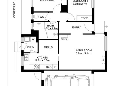 3 / 527 Barkly Street, West Footscray