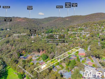 12 Basin-Olinda Road, The Basin