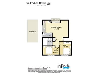 9 / 4 Forbes Street, Warwick Farm