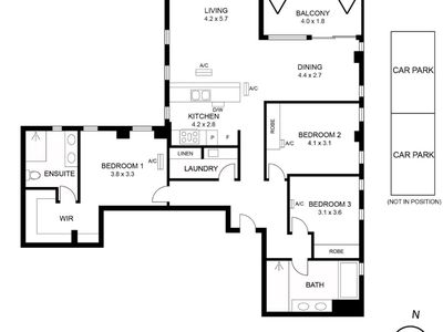 1701 / 10 Balfours Way, Adelaide