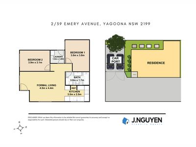 2 / 39 Emery Avenue, Yagoona