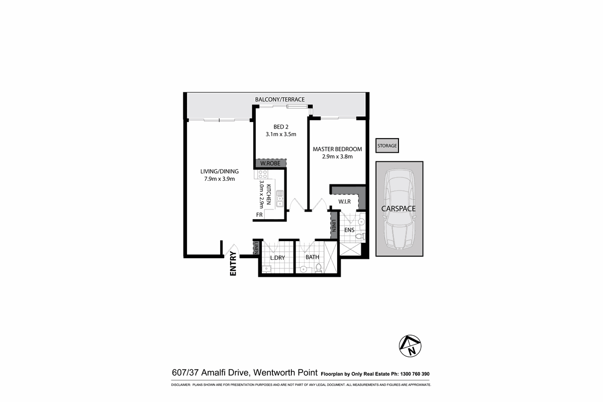 607 / 37 Almalfi Drive, Wentworth Point