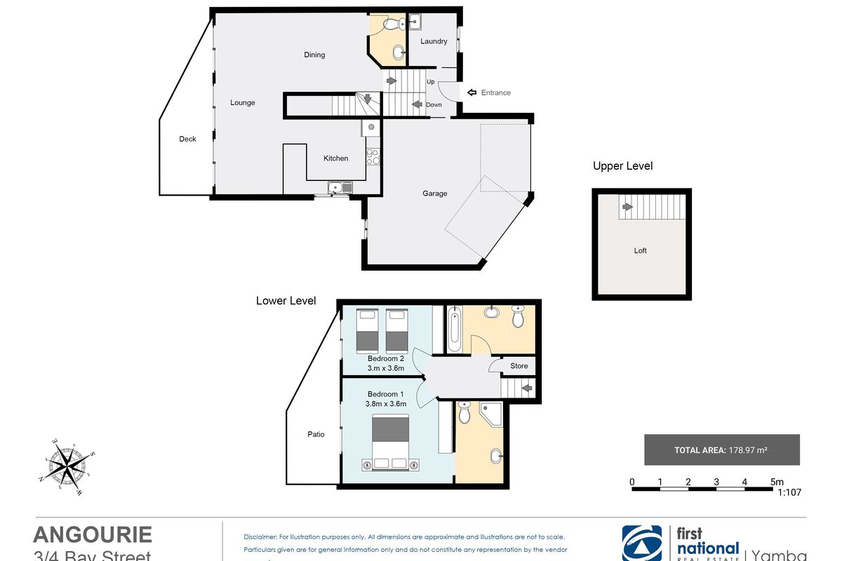 3 / 4 Bay Street, Angourie