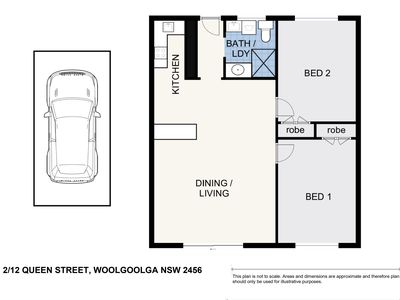 2 / 12 Queen Street, Woolgoolga