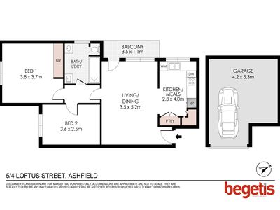 5 / 4 Loftus Street, Ashfield