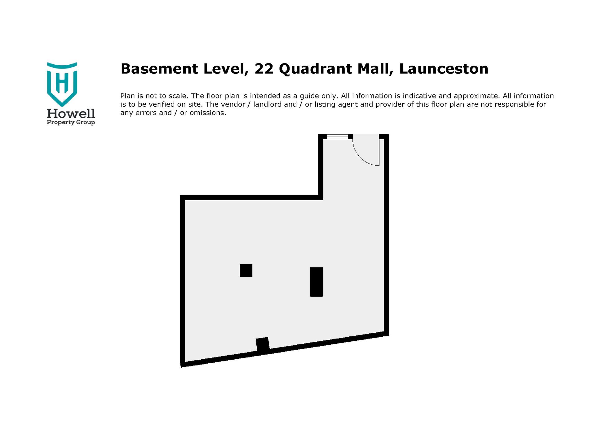 Basement Level / 22 Quadrant Mall, Launceston