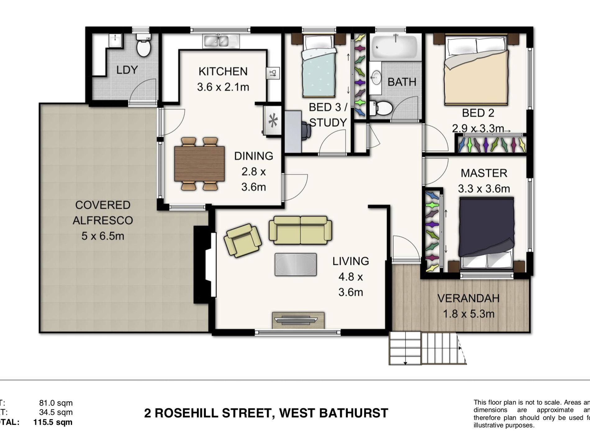 2 ROSEHILL STREET, West Bathurst