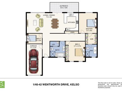 1 / 40-42 Wentworth Drive, Kelso
